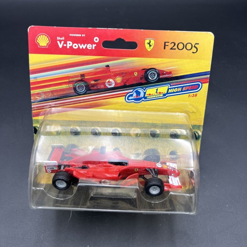 F1 Formula 1 Ferrari F2005 Shell V-power model car 1:38 scale